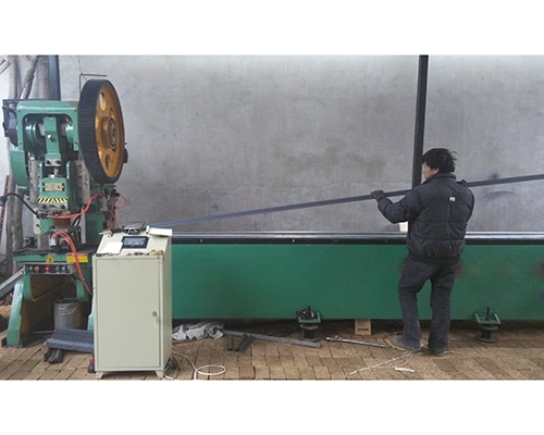 杭州数控角钢法兰生产线展示